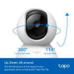 دوربین مداربسته تحت شبکه تی‌پی‌لینک مدل TAPO C200 - تصویر 2